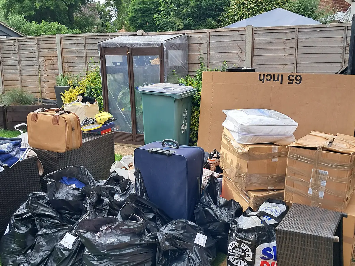 Before waste clearance project photo